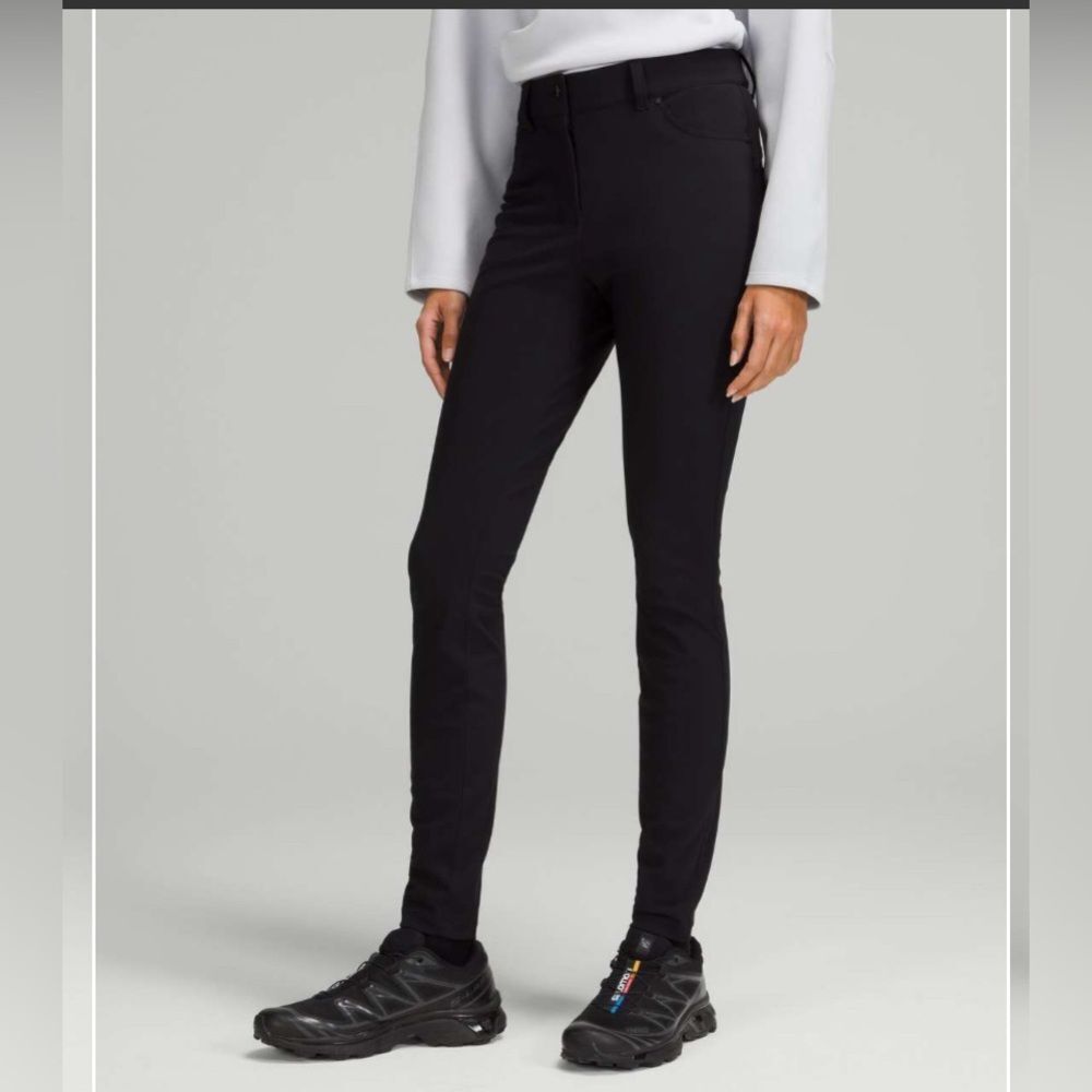 Lululemon City Sleek 5 Pocket Pant 30“‎ Size 26 in Black